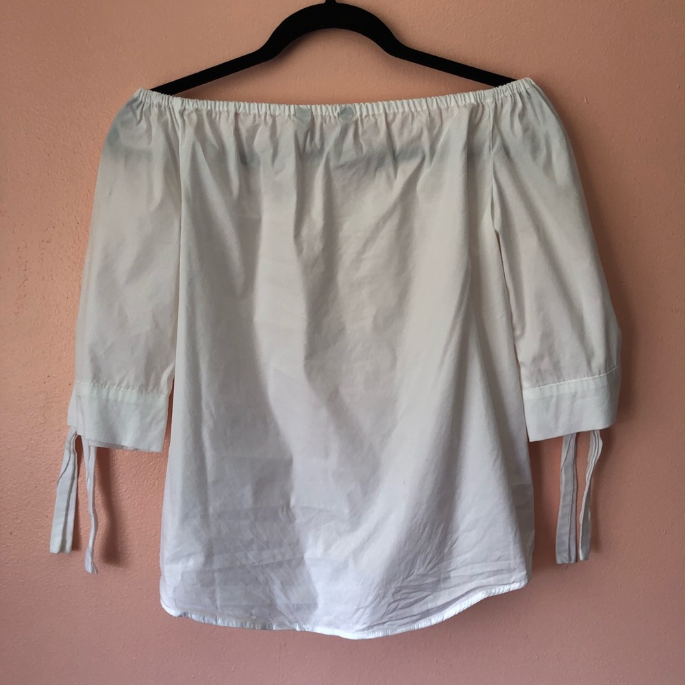 Zara Off And On Shoulder Blouse - Picture 4 of 4